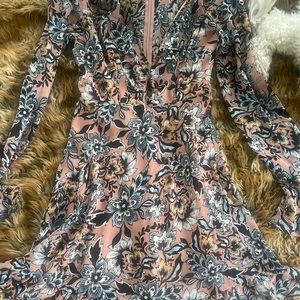 For Love & Lemons mini floral dress